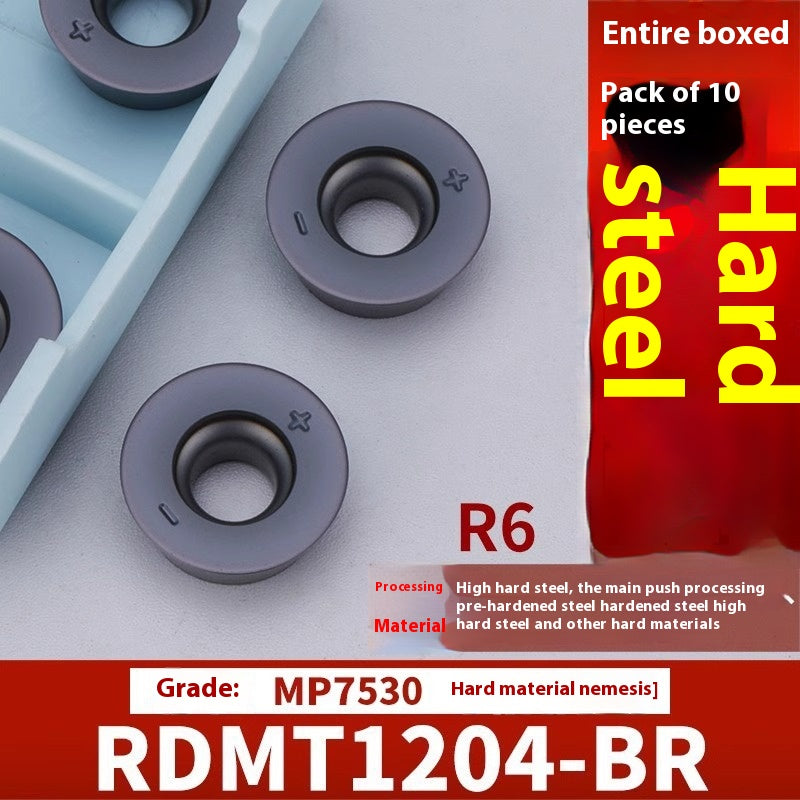 2042-CNC milling inserts, RPMW carbide R5 machining center, R4 milling machine, R6 milling inserts, RPMT round cutter cutters Shandong Denso Pricision Tools Co.,Ltd.